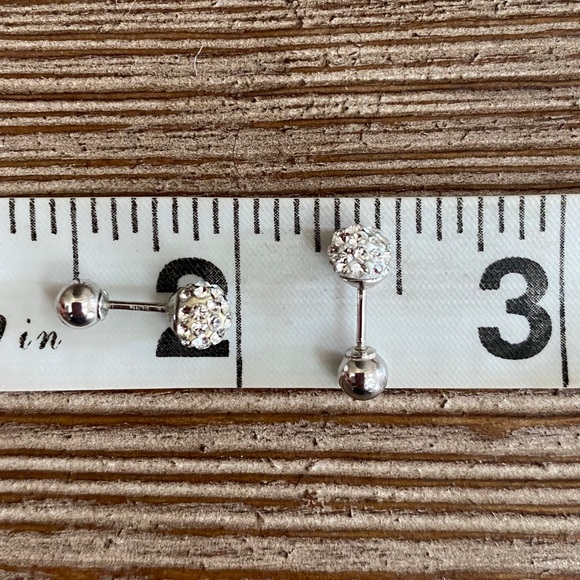 EUC • Crystal Stud Earrings - Picture 5 of 5